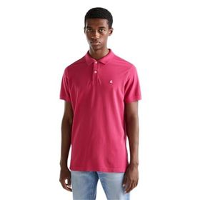 United Colors of Benetton Regular Fit Kısa Kollu Polo Pembe Erkek T-Shirt