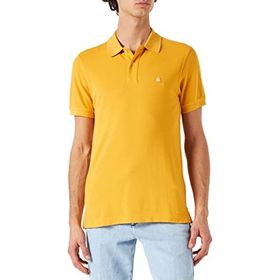 United Colors of Benetton Regular Fit Kısa Kollu Polo Sarı Erkek T-Shirt