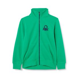 United Colors of Benetton S Logolu Yeşil Erkek Çocuk Sweatshirt