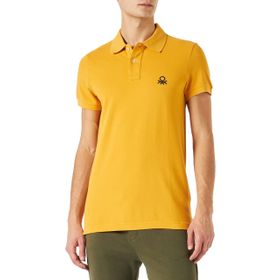 United Colors of Benetton Slim Fit Kısa Kollu Polo Kırmızı Erkek T-Shirt