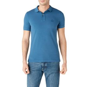 United Colors of Benetton Slim Fit Kısa Kollu Polo Mavi Erkek T-Shirt
