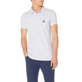United Colors of Benetton Slim Fit Kısa Kollu Polo Mavi Erkek T-Shirt