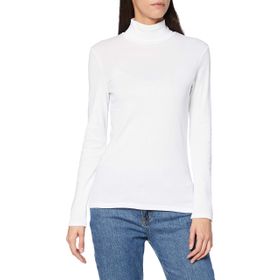 United Colors of Benetton Z6ERJ Bianco 101 XL Maglia M/L Kadın Tişört