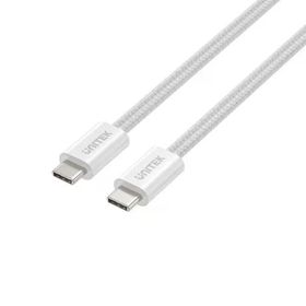 Unitek C14141AWH01-1M Beyaz Type-C Manyetik 1 mt Hızlı Şarj Kablosu