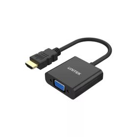 Unitek Y-6333 HDMI to VGA Ses Desteği 1080P Dönüştürücü