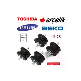 Universal 45x2 4'lü Paket Klima Konsol Titreşim Önleyici Takoz Lastiği