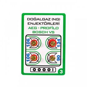 Universal 7 mm Doğalgaz Enjektör Ocak Memesi