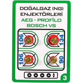Universal 7 mm Doğalgaz Enjektör Ocak Memesi