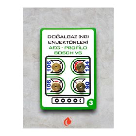 Universal 7 mm Doğalgaz Enjektör Ocak Memesi