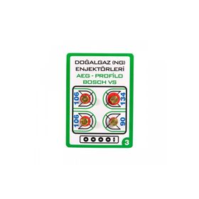 Universal 7 mm Doğalgaz Enjektör Ocak Memesi