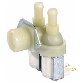 Universal 90 Derece Metal Braketli 10,50 mm Çamaşır Makinası Ikili Su Giriş Vanası