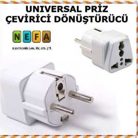 Universal Amerikan İngiliz Fiş Çevirici Priz
