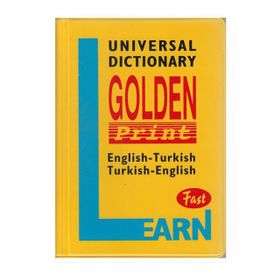 Universal Dictionary Golden Print English-Turkish Turkish-English Fast - Zeynep Doğruöz Gergin