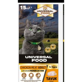 Universal Food 15 kg Tavuklu Kedi Maması