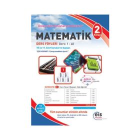 Üniversite Sınavlarına Hazırlık Matematik DAF Ders Anlatım Föyleri 2. Kitap 1-40 Eis Yayınları