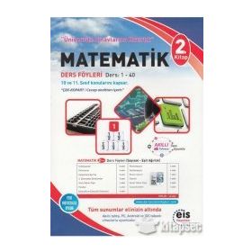 Üniversite Sınavlarına Hazırlık Matematik DAF Ders Anlatım Föyleri 2. Kitap 1-40 Eis Yayınları