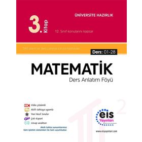 Üniversite Sınavlarına Hazırlık Matematik DAF Ders Anlatım Föyleri 3. Kitap 1-28 Eis Yayınları