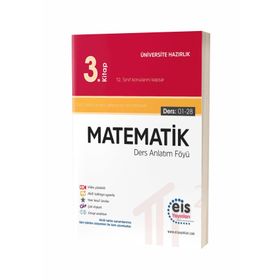 Üniversite Sınavlarına Hazırlık Matematik DAF Ders Anlatım Föyleri 3. Kitap 1-28 Eis Yayınları