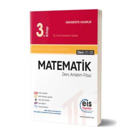 Üniversite Sınavlarına Hazırlık Matematik DAF Ders Anlatım Föyleri 3. Kitap 1-28 Eis Yayınları