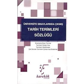 Üniversite Sınavlarında Çıkmış Edebiyat Terimleri Sözlüğü Karekök Yayınları