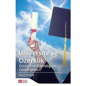 Üniversite ve Özerklik - Pegem Akademi Yayıncılık