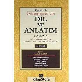 ÜNİVERSİTELER İÇİN DIL VE ANLATIM - KOLEKTIF (ISBN:9786055543884)