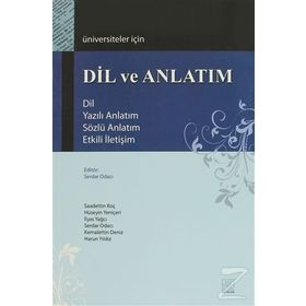 ÜNİVERSİTELER İÇİN DIL VE ANLATIM - KOLEKTIF (ISBN:9786055543884)