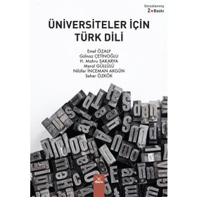 ÜNİVERSİTELER İÇİN TÜRK DILI - R. SELÇUK UYSAL