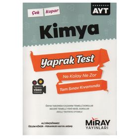 Üniversiteye Hazırlık AYT Kimya Yaprak Testler-Miray Yayınları