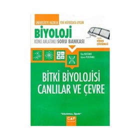 Üniversiteye Hazırlık Biyoloji Bitki Biyolojisi Canlılar ve Çevre Konu Anlatımlı Soru Bankası - Çap Yayınları