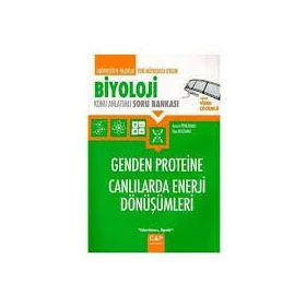 Üniversiteye Hazırlık Biyoloji - Genden Proteine Canlılarda Enerji Dönüşümleri Konu Anlatımlı Soru Bankası - Çap Yayınları