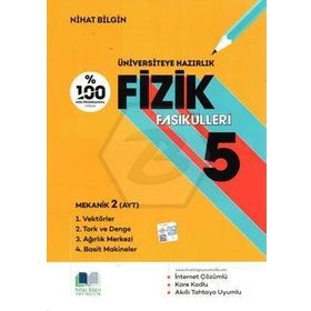 Üniversiteye Hazırlık Fizik Fasikülleri-5-Nihat Bilgin Yayınları