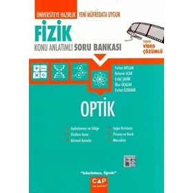 Üniversiteye Hazırlık Fizik - Optik Konu Anlatımlı Soru Bankası - Çap Yayınları