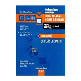 Üniversiteye Hazırlık Geometri - Çemberin Analitik İncelenmesi Dönüşümlerle Geometri Konu Anlatımlı Soru Bankası - Çap Yayınları