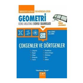 Üniversiteye Hazırlık Geometri - Çokgenler ve Dörtgenler Konu Anlatımlı Soru Bankası