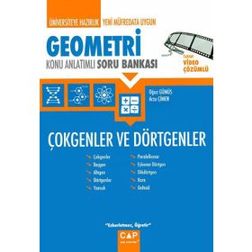 Üniversiteye Hazırlık Geometri - Çokgenler ve Dörtgenler Konu Anlatımlı Soru Bankası