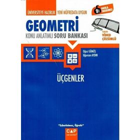 Üniversiteye Hazırlık Geometri Üçgenler Konu Anlatımı - Çap Yayınları