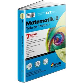 Üniversiteye Hazırlık Matematik-2 Tekrar Testleri AYT-Aydın Yayınları