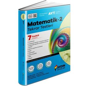 Üniversiteye Hazırlık Matematik-2 Tekrar Testleri AYT-Aydın Yayınları