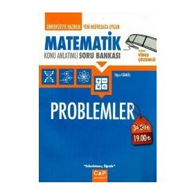 Üniversiteye Hazırlık Matematik Problemler Konu Anlatımlı Soru Bankası 2020 - Çap Yayınları