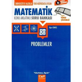 Üniversiteye Hazırlık Matematik Problemler Konu Anlatımlı Soru Bankası 2020 - Çap Yayınları