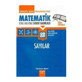 Üniversiteye Hazırlık Matematik - Sayılar Konu Anlatımlı Soru Bankası - Çap Yayınları