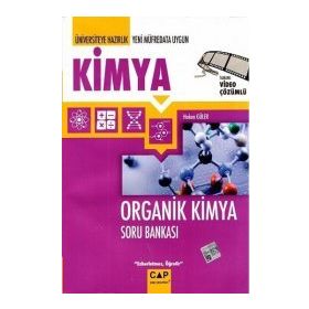 Üniversiteye Hazırlık Organik Kimya Soru Bankası - Çap Yayınları