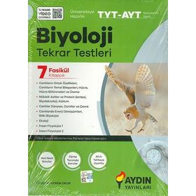 Üniversiteye Hazırlık Tyt Ayt Biyoloji Tekrar Testleri-Aydın Yayınları