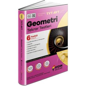 Üniversiteye Hazırlık TYT - AYT Geometri Tekrar Testleri - Aydın Yayınları
