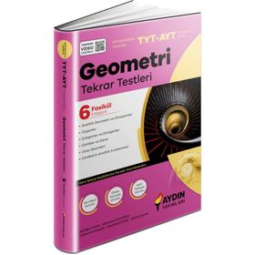 Üniversiteye Hazırlık TYT - AYT Geometri Tekrar Testleri - Aydın Yayınları