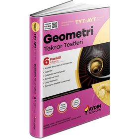 Üniversiteye Hazırlık TYT - AYT Geometri Tekrar Testleri - Aydın Yayınları