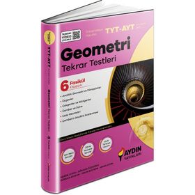 Üniversiteye Hazırlık TYT - AYT Geometri Tekrar Testleri - Aydın Yayınları
