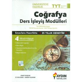 Üniversiteye Hazırlık TYT Coğrafya Ders İşleyiş Modülleri-Aydın Yayınları