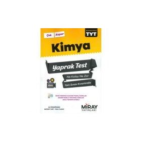 Üniversiteye Hazırlık TYT Kimya Yaprak Testler-Miray Yayınları